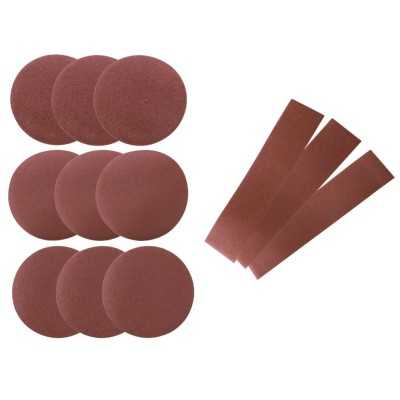 SET DE PONCAGE (12 PIECES) POUR PONCEUSE A BANDE ET A DISQUE PARKSIDE PBTS 370 B3 - REF: 7903302601