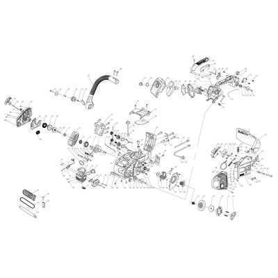 BOUCHON DU RESERVOIR POUR TRONCONNEUSE PARKSIDE PBBPS 700 A2 - REF: 3910130002