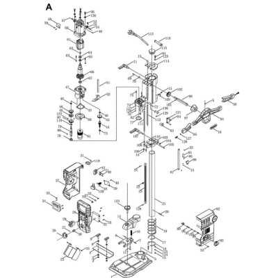 SOCLE POUR PERCEUSE A COLONNE PARKSIDE PTBM 710 A1 - REF: 3906813019