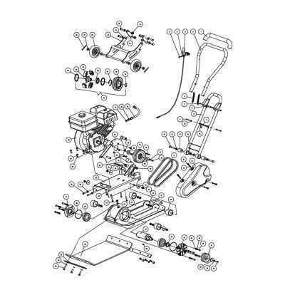 ROUE POUR PLAQUE VIBRANTE PARKSIDE PRP 1100 A1 - REF: 3904601075