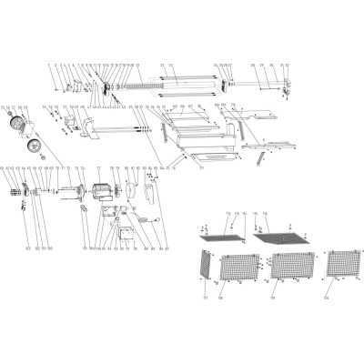 SUPPORT MOTEUR POUR FENDEUSE DE BUCHES PARKSIDE PLS 600 A1 - REF: 5905206008