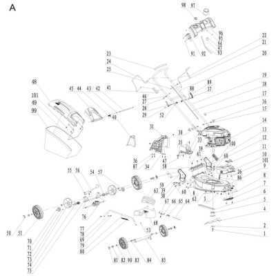 copy of LAME DE TONTE ET MULCHING 460MM POUR TONDEUSE PARKSIDE PPBRM 46 A1 - REF: 7911200626