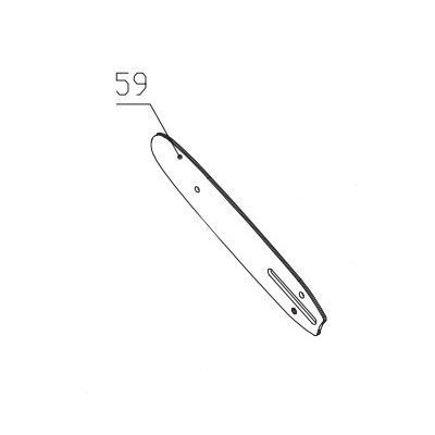 GUIDE OREGON - 25cm POUR TRONCONNEUSE PKSA 20-Li B2