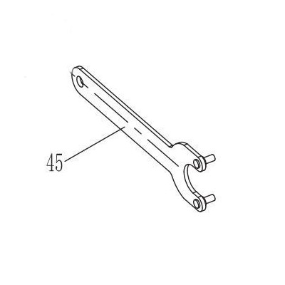 CLE DE SERRAGE POUR MEULEUSE PARKSIDE - REF: 91105183