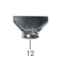 EMBOUT RACLOIR POUR PISTOLET A AIR CHAUD NUMERIQUE PARKSIDE PHLGD 2000 B2 / B4