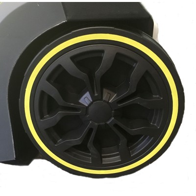 ROUES DROITE ET GAUCHE POUR NETTOYEUR HAUTE PRESSION PARKSIDE PHD 170 B2 / C2 / D2 - REF: 91105897