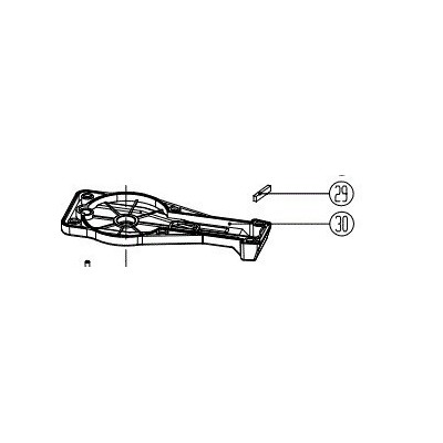 COUVERCLE DE REDUCTEUR POUR TAILLE HAIES PARKSIDE PERFORMANCE PPHSA 40 Li A1 - IAN 376271