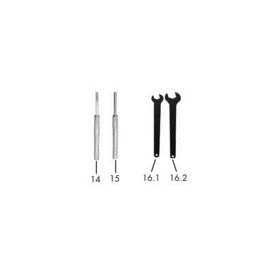 KIT D'OUTILS POUR TOUR A BOIS PARKSIDE PDM 600 C3 - IAN 391505