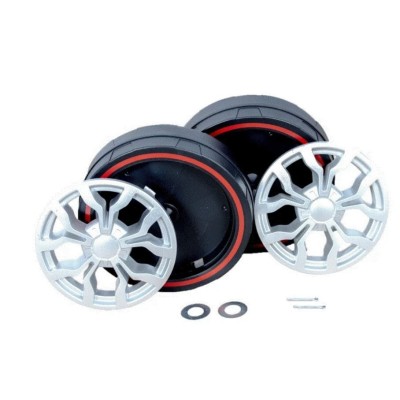 JEU DE ROUES POUR NETTOYEUR HAUTE PRESSION PARKSIDE PERFORMANCE PHDP - REF: 91106025