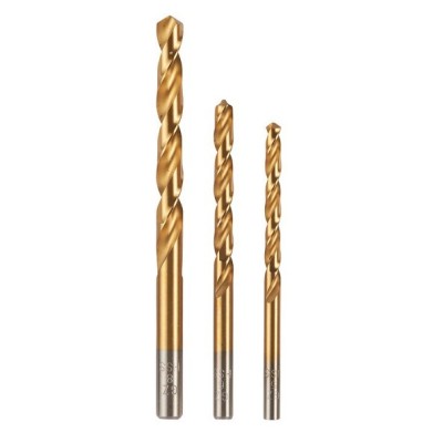 LOT FORETS HSS 86x5mm / 93x6mm / 117x8mm POUR MARTEAU PERFORATEUR PABH 20 Li D4 - REF: 91110392