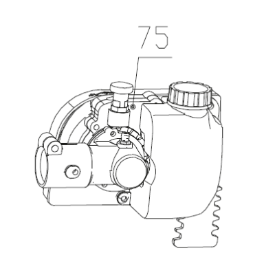 RENVOI ANGLE ELAGUEUSE POUR ELAGUEUSE SUR BATTERIE PARKSIDE - REF: 91105399