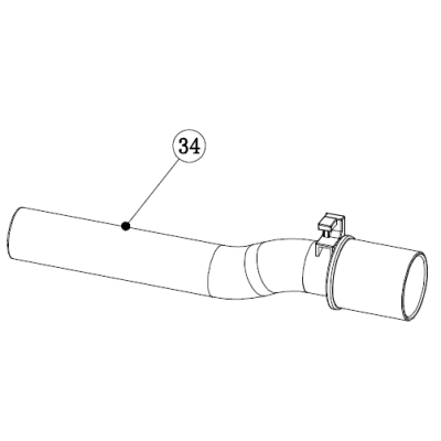 ADAPTATEUR D'ASPIRATION POUR PONCEUSE PARKSIDE PPEXS 750 A1 - REF: 91110622