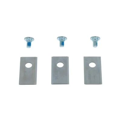 LOT DE 3 LAMES AVEC VIS POUR ROBOT TONDEUSE PARKSIDE - REF: 92000041