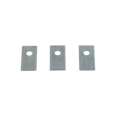 LOT DE 3 LAMES AVEC VIS POUR ROBOT TONDEUSE PARKSIDE - REF: 92000041