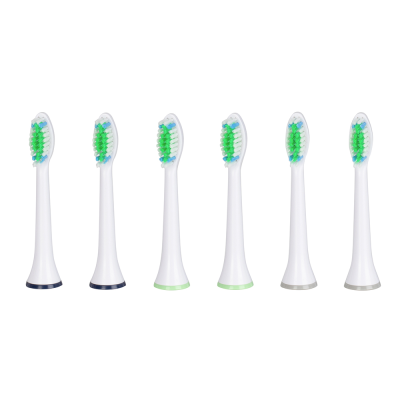 TÊTES DE BROSSE A DENTS SONIQUES (PACK DE 6) POUR BROSSE A DENTS ELECTRIQUE NEVADENT NZKS 3.7 - REF: 327897/ZU01