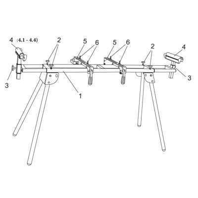 SET DE VIS DE SERRAGE POUR SUPPORT UNIVERSEL PARKSIDE PUG 1600 C3 - REF: 4907101006