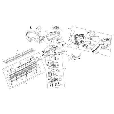 LANCEUR POUR TAILLE HAIES PARKSIDE PBHS 650 A1 - REF: 5910402015