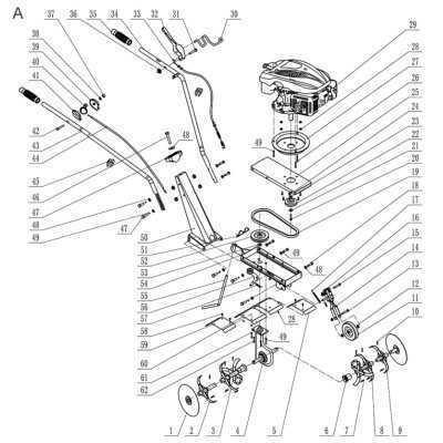 FRAISE COTE DROIT POUR MOTOBINEUSE PARKSIDE PBGK 1400 C3 - REF: 5912306003