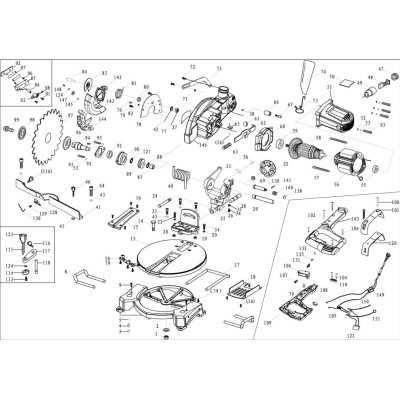 CARTER DE PROTECTION COMPLET POUR SCIE A ONGLET PARKSIDE PKS 1500 B3 - REF: 3901225004