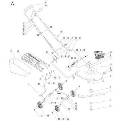 VIS DE FIXATION DE LAME POUR TONDEUSE PARKSIDE PBRM 39 C2 - REF: 5911240001