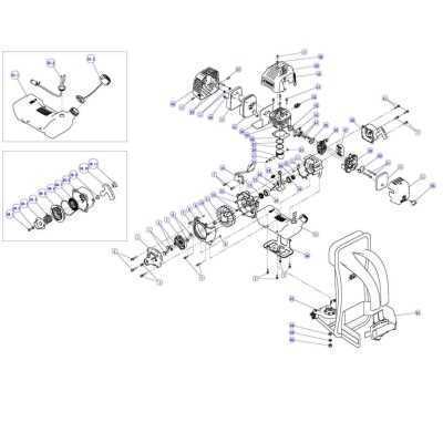 JOINT D'ECHAPPEMENT POUR MULTIFONCTION PARKSIDE PBRK 700 A1 - REF: 3904803012