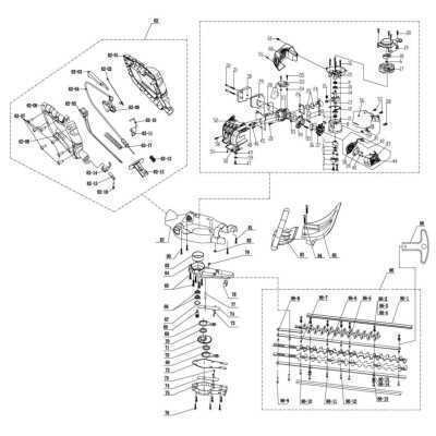 RESERVOIR POUR TAILLE HAIES PARKSIDE PHS 9500 A1 - REF: 3910403003