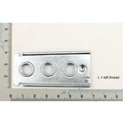 SUPPORT DE ROUE GAUCHE POUR TONDEUSE PARKSIDE PBRM 39 C2 - REF: 5911250002