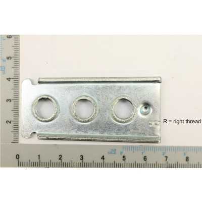 SUPPORT DE ROUE DROITE POUR TONDEUSE PARKSIDE PBRM 39 C2 - REF: 5911250001