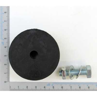 TAMPON ANTI VIBRATION (2 PIECES) POUR COMPRESSEUR PARKSIDE PKO 2410 B2 - REF: 3906129018