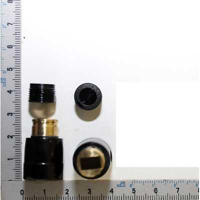 KIT DE PORTE-BALAIS DE CHARBONS (2 PIECES) POUR PONCEUSE PARKSIDE PWDS 920 A1 - REF: 5903804018