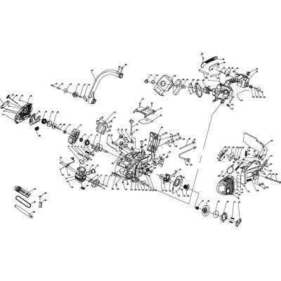 LANCEUR COMPLET POUR TRONCONNEUSE PARKSIDE PBBPS 700 A1 - REF: 3910102065