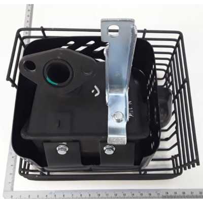 ECHAPPEMENT AVEC GRILLE POUR BROUETTE A MOTEUR PARKSIDE PDU 300 A1 - REF: 3904601174