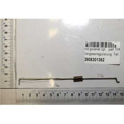 RESSORT REGULATEUR AVEC TIGE POUR BROUETTE A MOTEUR PARKSIDE PDU 300 A1 - REF: 3908301362