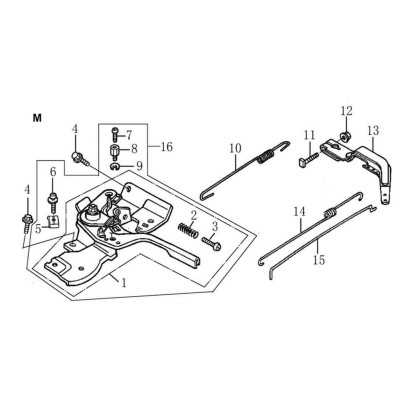 RESSORT REGULATEUR AVEC TIGE POUR BROUETTE A MOTEUR PARKSIDE PDU 300 A1 - REF: 3908301362