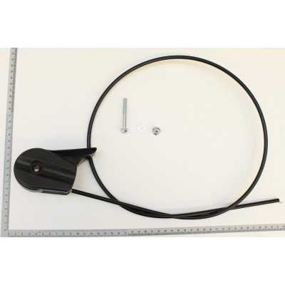 LEVIER D'ACCELERATEUR AVEC CABLE BOWDEN POUR MOTOBINEUSE PARKSIDE PBGK 1400 C3 - REF: 5912306022
